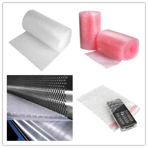two layers air bubble film machines air bubble wrap film bubble bag